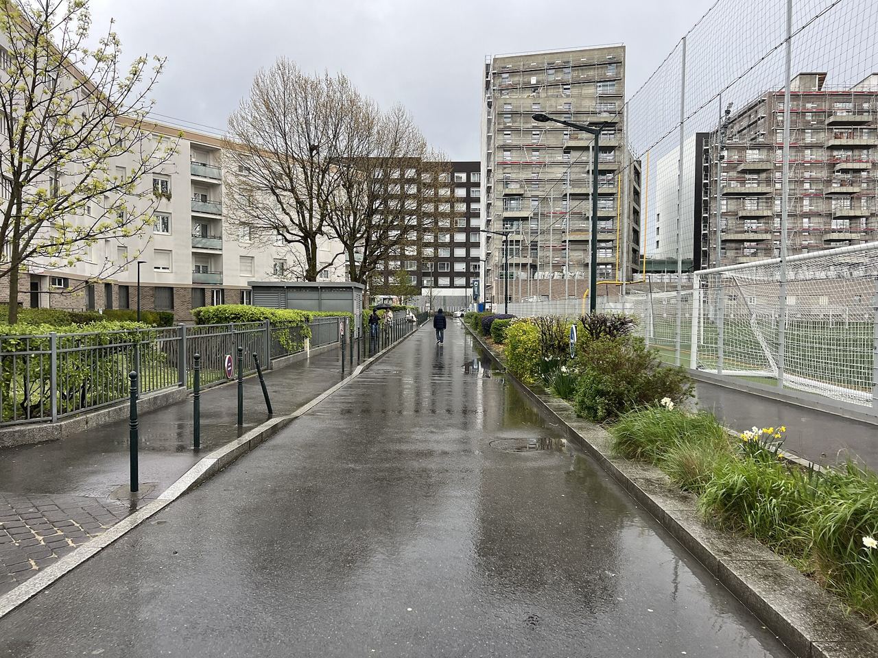L'avenue du Docteur-Fleming à Asnières-sur-Seine